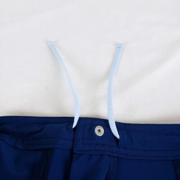 Title Nine Rogue Shorts 9" Inseam Womens 12 Navy Blue UPF 50 Swim Outdoor - Picture 8 of 10